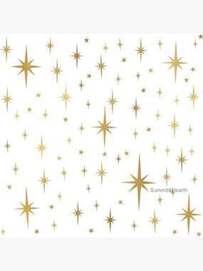123-Piece Removable Star Wall Decals, Waterproof Vinyl Stickers, 6 Sizes